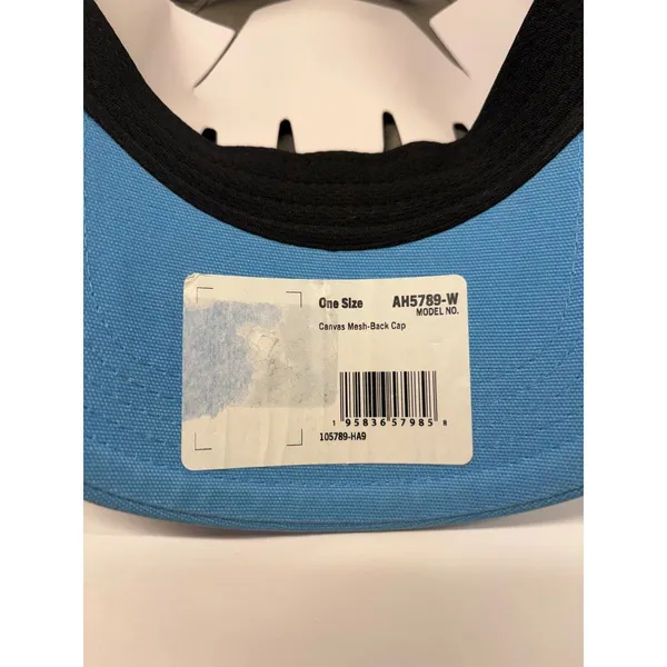 Carhartt Canvas Mesh-Back Cap Women OS Blue Force Trucker Hat AH5789-W - Image 7