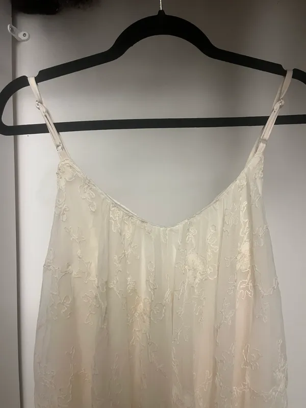 Stencil Floral Babydoll Tunic Size Small - Image 2
