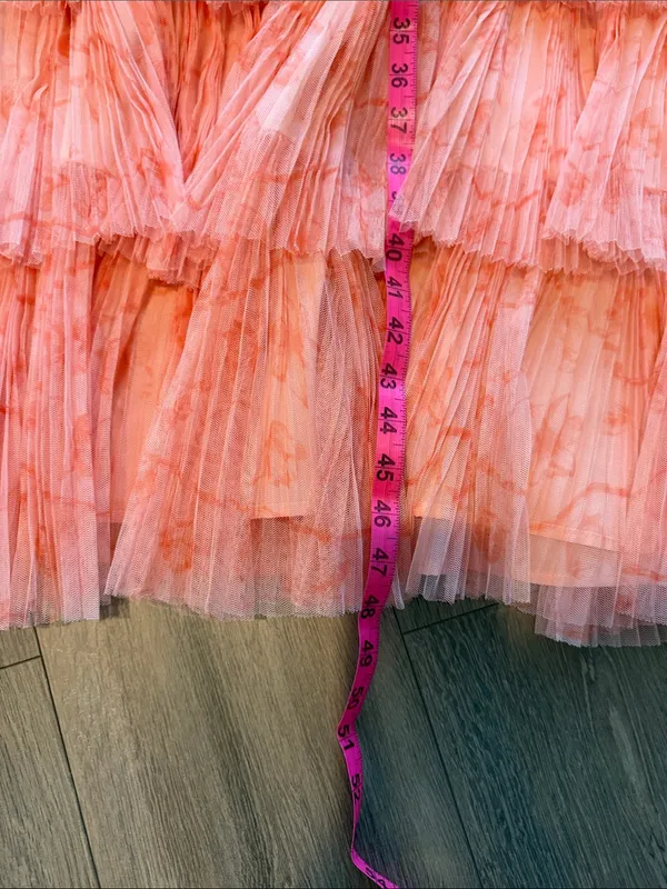 Anthropologie HUTCH Monaco Tiered Tulle Dress- size 12 - Image 6