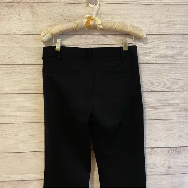 Betabrand Straight Leg Classic Dress Yoga Black Pant - Image 4