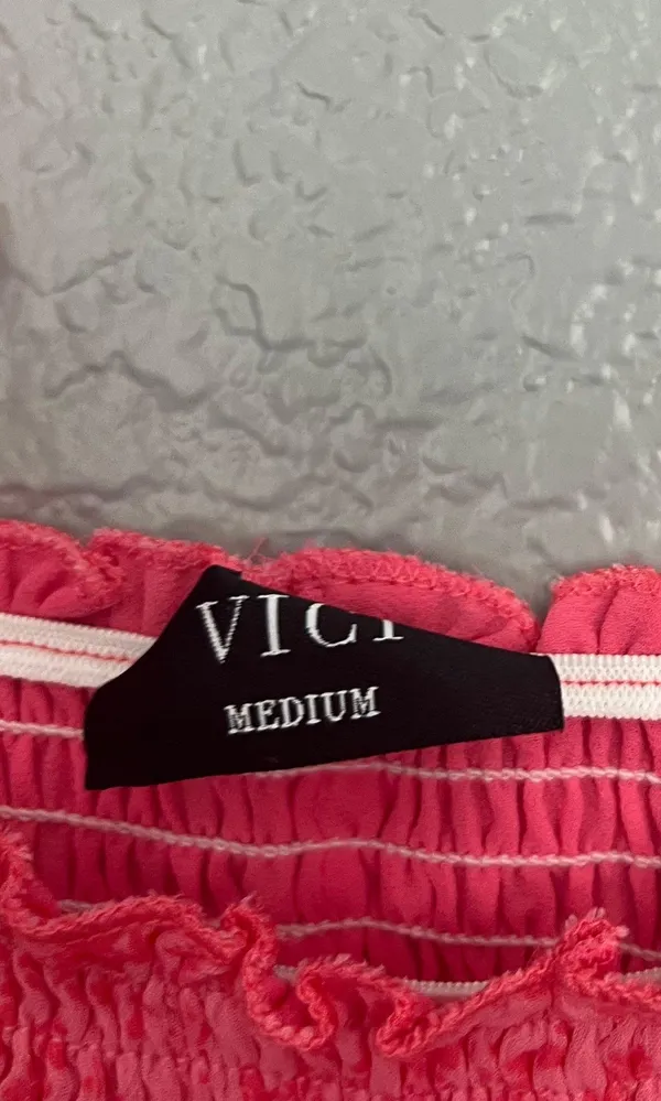 Vici Pink Floral Smocked Mini Dress - Image 6