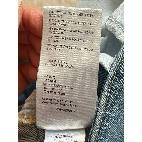 Free People We The Free Shayla Bootcut Jeans 25 Sierra Y2K Double Waist - Image 8