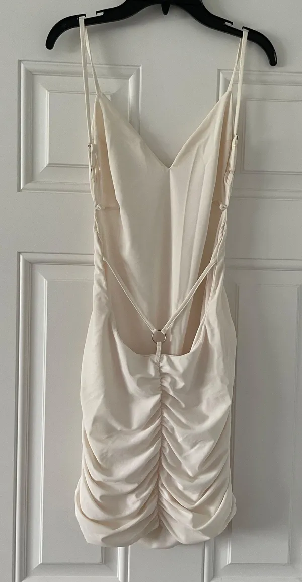 Tiger Mist Backless Mini Dress - Image 5