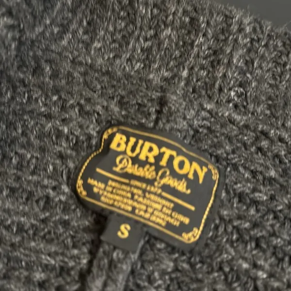 Burton Charcoal Gray Women's Cardigan‎ - Image 2