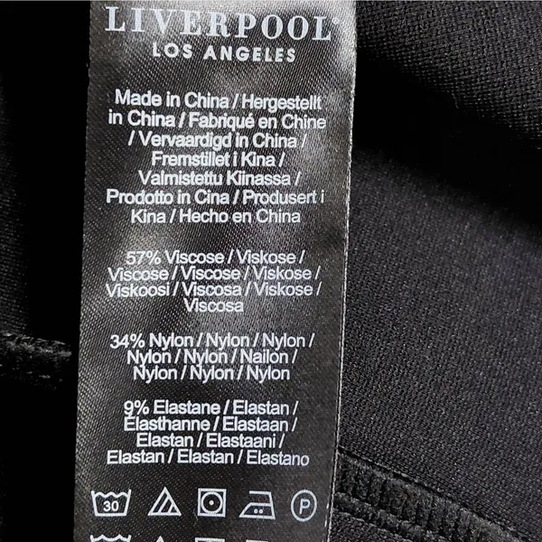 Liverpool Los Angeles Womens Sheath Cocktail Dress Size 10 Black Career Office - Image 10