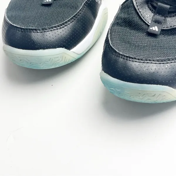 ADIDAS Ava Flash Classic Low Black Lace Up Tennis Shoes Sneakers 9 Practice Gym - Image 12