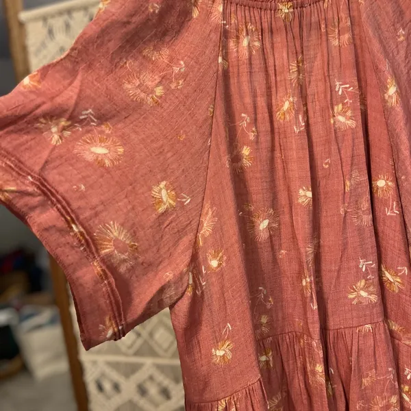 Wonderly Floral Tiered Button-Down Midi Maxi Dress - Image 8