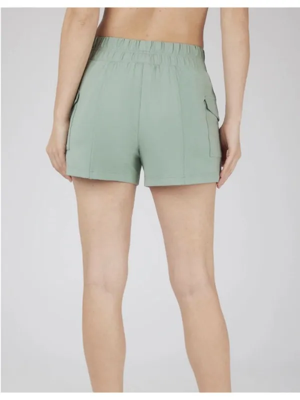 Yogalicious Size XL, Lily Pad Lux Utility 4" Cargo Short. New With Tags - Image 4