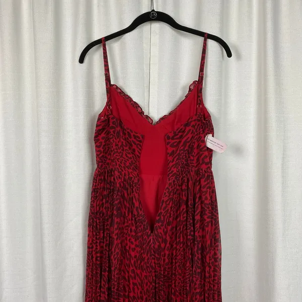 Fame and Partners Red Casablanca Maxi Dress Sz.4 NWT - Image 11