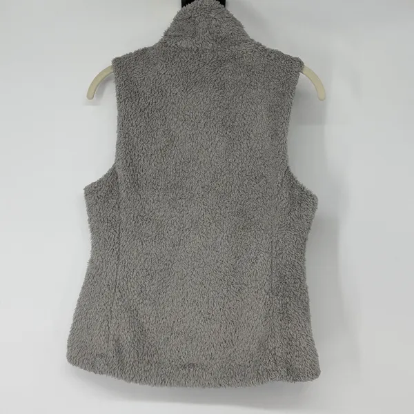 Patagonia Los Gatos Fleece Vest Grey Womens Small 25216 FA19 Full Zip‎ High Neck - Image 2