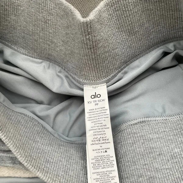Alo Yoga Accolade Skirt Athletic Heather Grey XS - Image 3