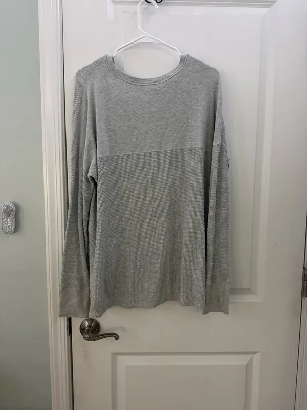 OFFLINE by Aerie Wow! Waffle T-Shirt - Image 3