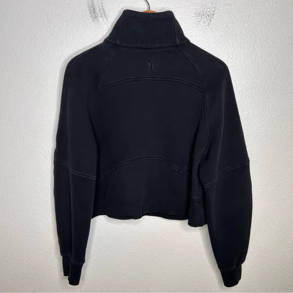Lululemon Scuba Oversized Funnel Neck Black M/L - Image 9