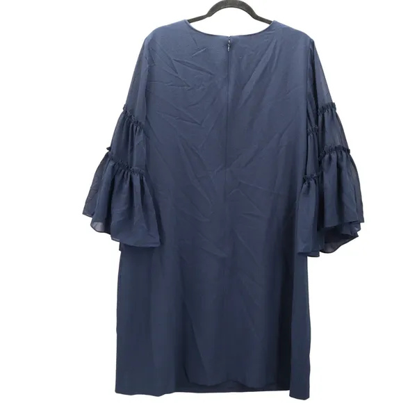Navy Blue‎ Flare Party Cocktail Wedding Bridesmaid Church Office Dress Plus 18 - Image 5