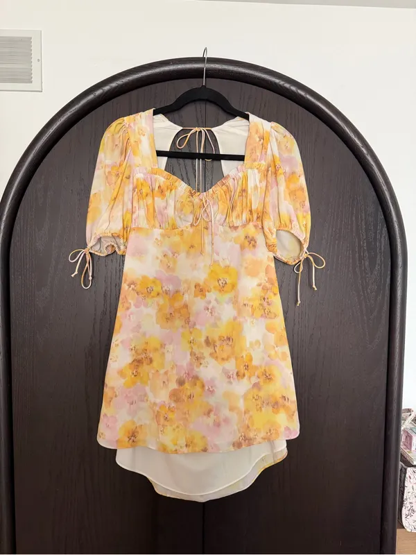 For Love & Lemons Zinna Mini Dress - Image 3