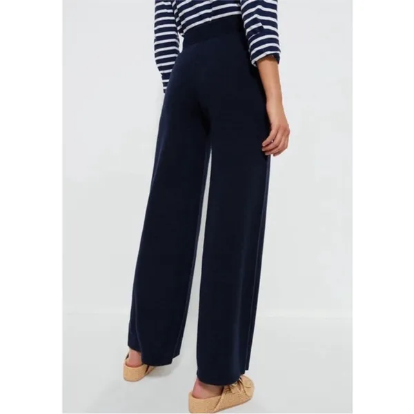 NWT Tuckernuck Cashmere Jane Pant Pants Wide Leg Navy Blue Women’s Size Small - Image 4