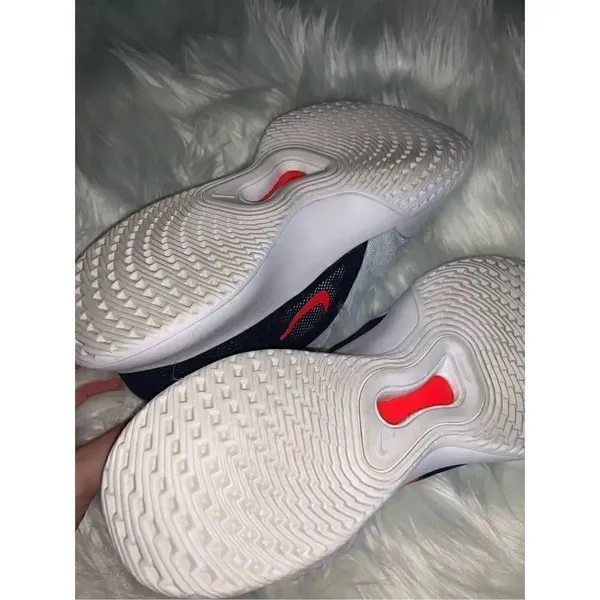 Nike Womens Court Air Max Volley Blue Basketball Shoes Sneakers 7 - Image 2