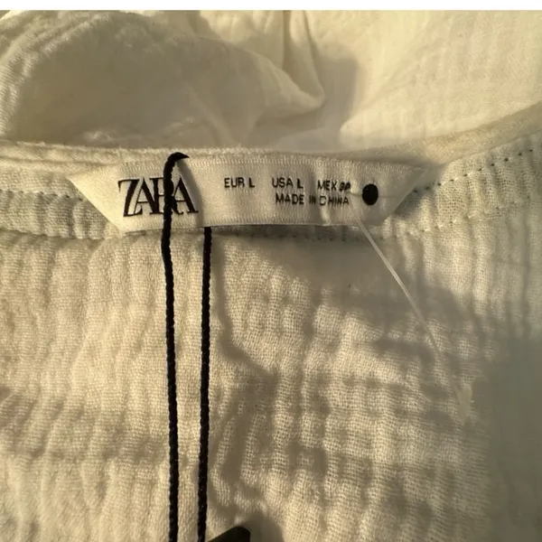 Zara‎ Cotton Dress nwt - Image 6