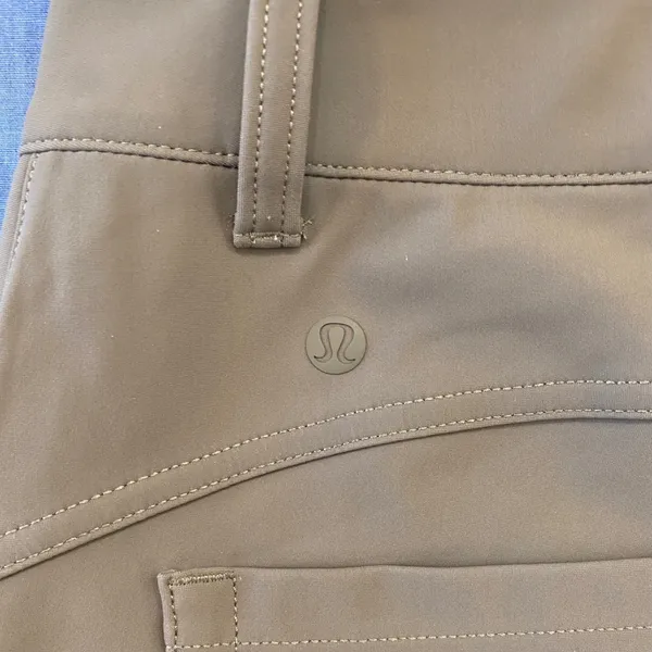 Lululemon City‎ Sleek 5 Pocket High Rise Skinny Pant Grey Sage 29 EUC - Image 10