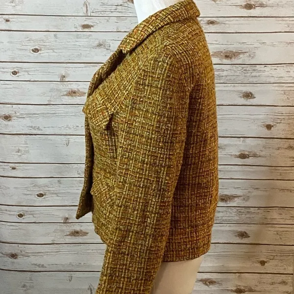 Vintage Union Made light academia Rothmoor tweed jacket Size Large - Image 4