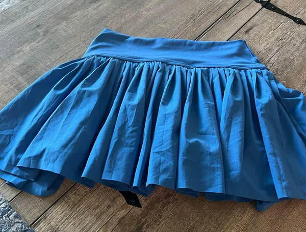 Aerie Blue Pleated Skirt - Image 10