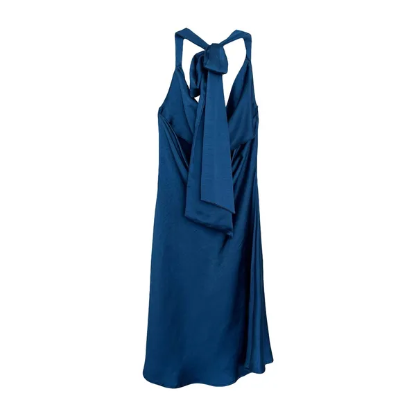 Altar’d State Navy Blue Cowl Neck Dress Sz S - Image 4