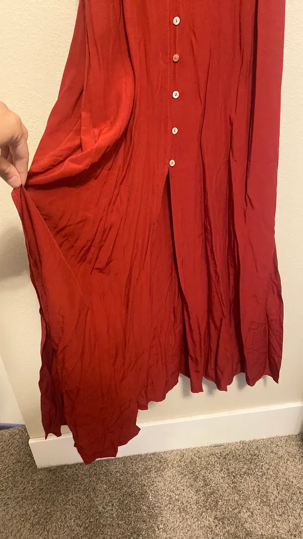 Lovestitch Boot Barn Red Slip Dress - Image 4