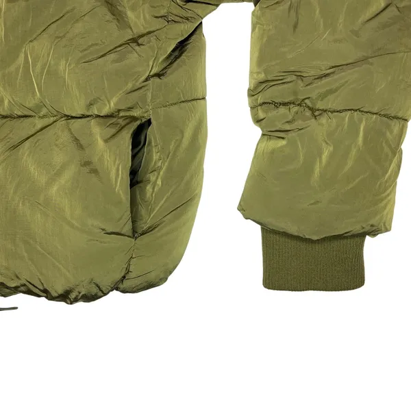 Princess Polly Harmonie Puffer Jacket‎ Womens 10 Oversized Olive Green EUC - Image 6