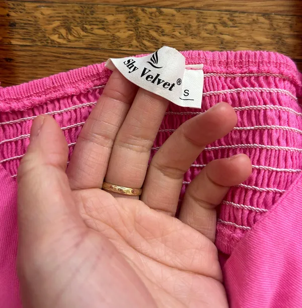 Shy Velvet Pink Cutout Mini Dress - Image 3