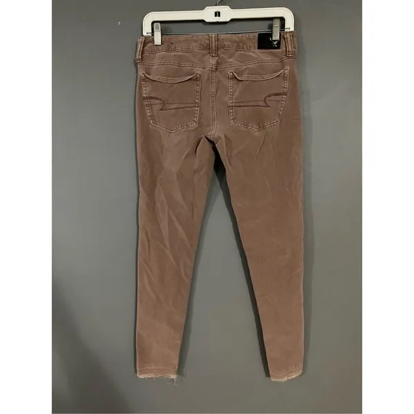 American Eagle Womens Jegging 360 Super Stretch Size 6 Light Pink - Image 2