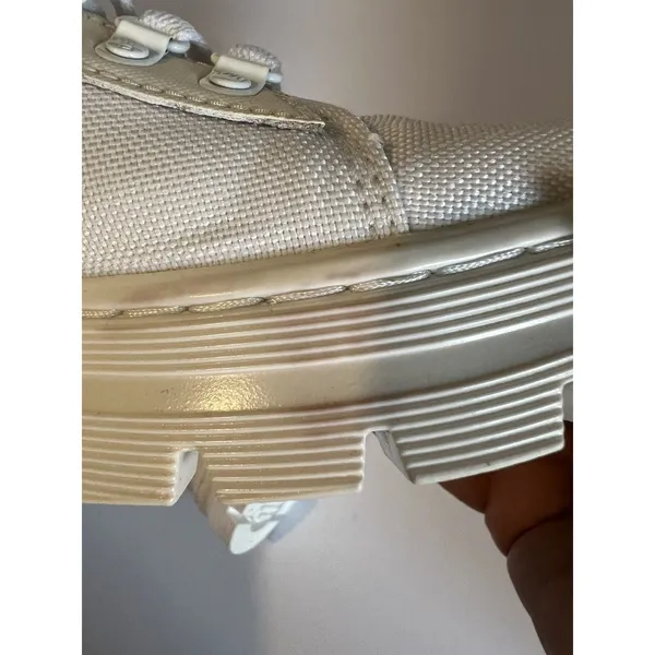 Dr. Martens Women's Combs Combat Boots White Size 5 Urban Grunge Gorpcore - Image 4
