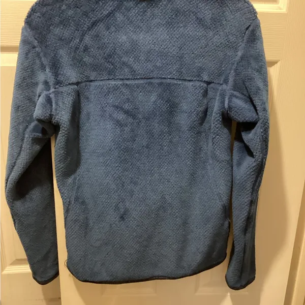 Patagonia Teal read tool snap pullover Fleece Jacket small - Image 5