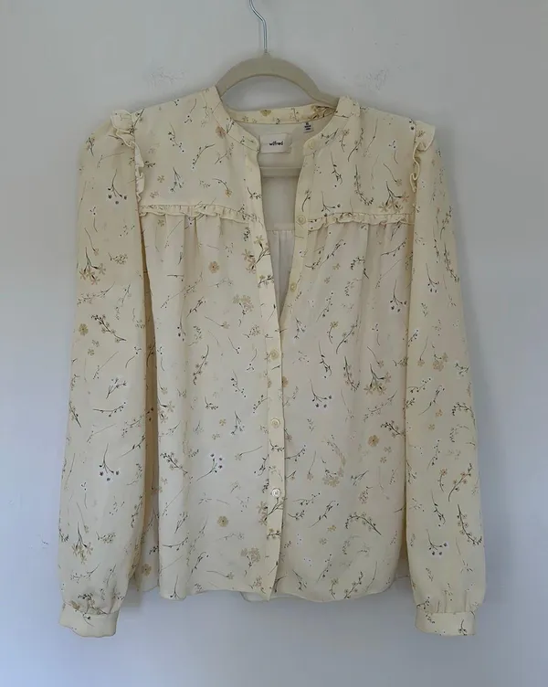 Aritzia Wilfred Nimbus Blouse - Image 7