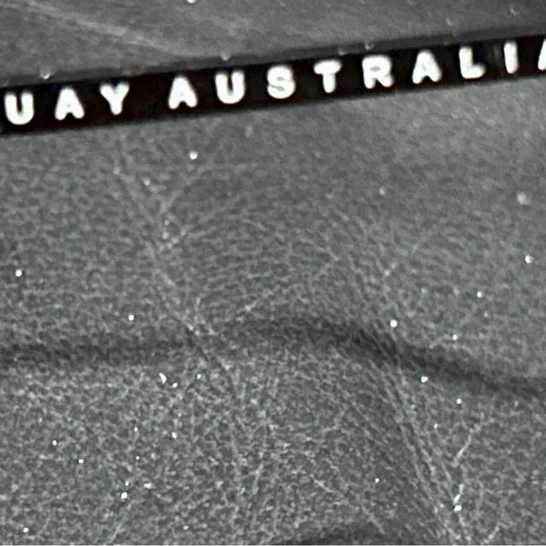 Quay Iconic 126 Black Frame Blue Lens - Image 7