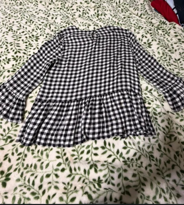 Mud Pie gingham shirt - Image 2