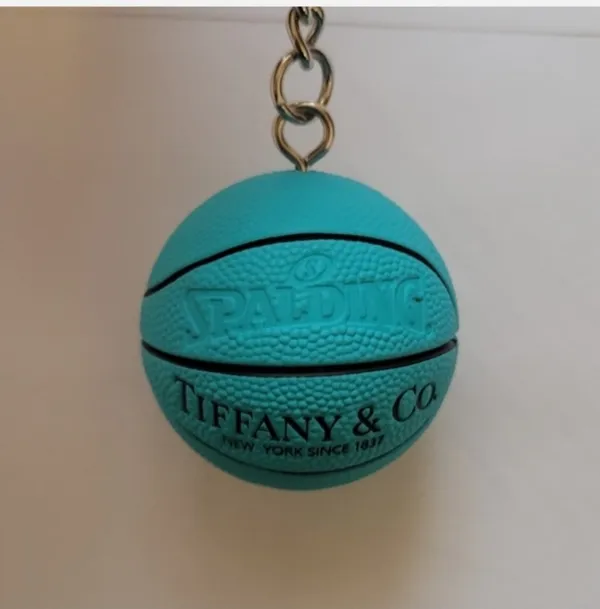 Tiffany & Co. basketball keychain in good condition - Image 2