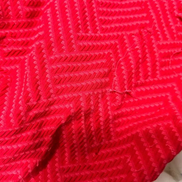 Aerie Red Textured Bikini Bottoms - Image 5