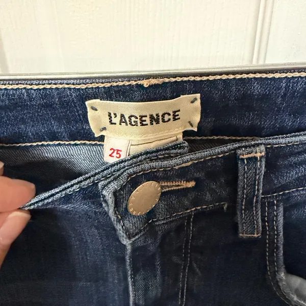 L’AGENCE distressed knee jeans size 25‎ - Image 4