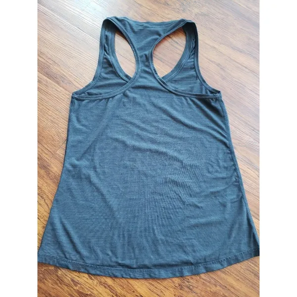 Vuori Women's Blue Heathered Racerback Tank Top Size XS Athleisure Loungewear - Image 5
