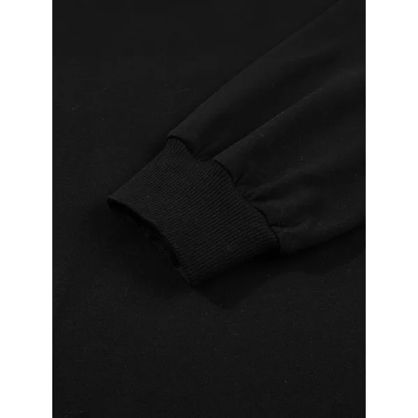 Embroidered Spooky Season Long Sleeve Round Neck Sweatshirt - Image 8