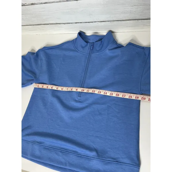 Zenana Cornflower Blue Small Half Zip Pullover Jogger Matching Set Athleisure - Image 5