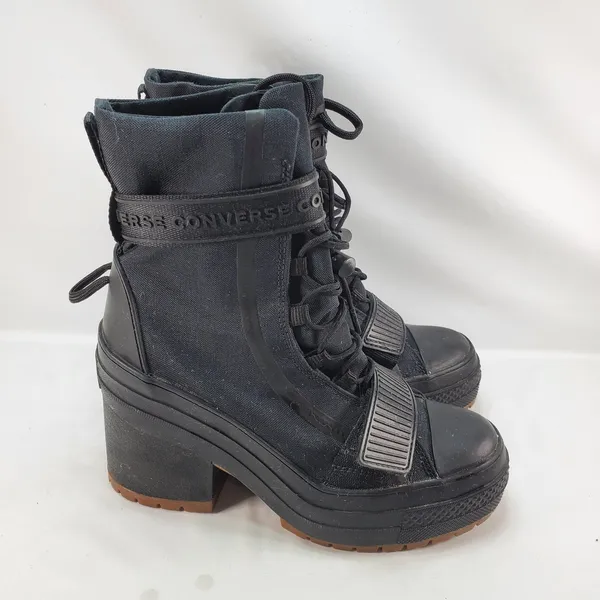 Converse Chuck Taylor All Star GR82 Women 5.5 Black Platform Boot 563468C - Image 4