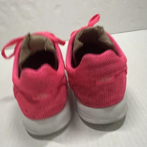 Vans UltraCush Lite Shoes Mens 6.5 Womens 8 Pink Mesh Low Top Walking Sneakers - Image 4