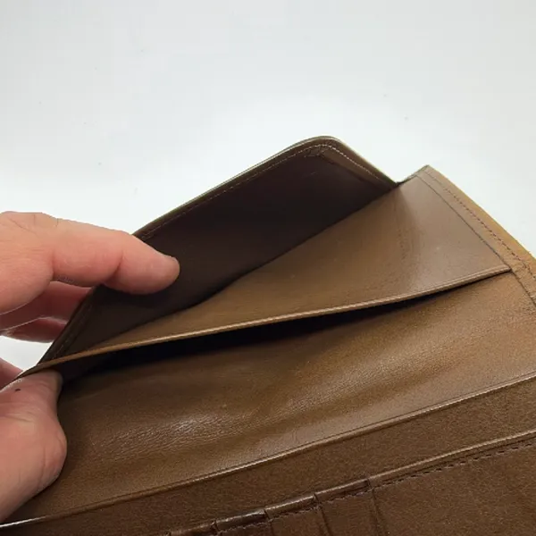 Coach Billfold Brown Leather Wallet - Image 6