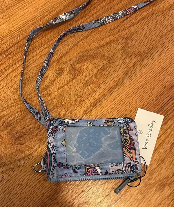Vera Bradley Zip Lanyard & ID Case - Image 3
