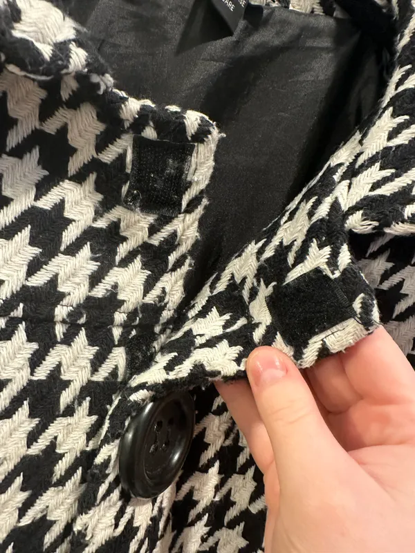 Vintage Houndstooth Jacket - Image 5