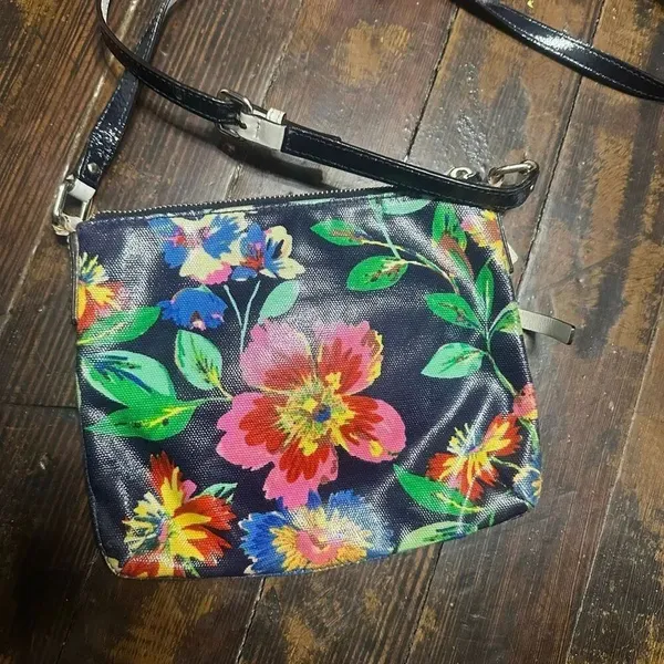 Kate Spade colorful floral roses small crossbody purse - Image 3