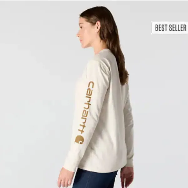 Carhartt Dearborn Long Sleeve Tee Medium - Image 2