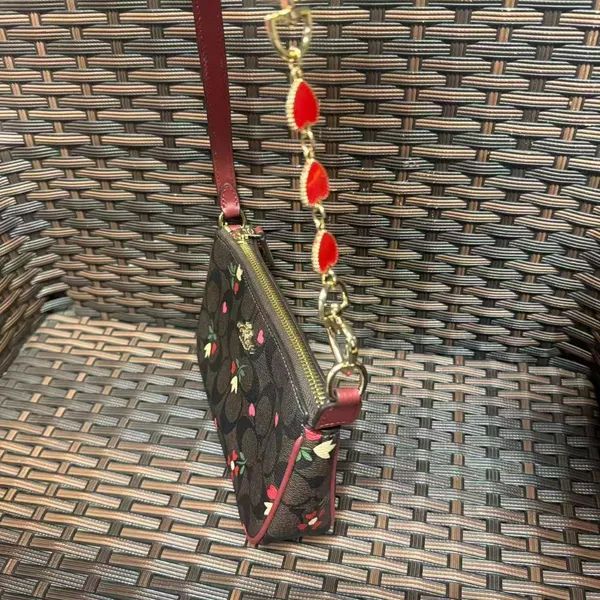 coach Nolita 19 In Signature Canvas With Heart Petal Print c7659 - Image 3