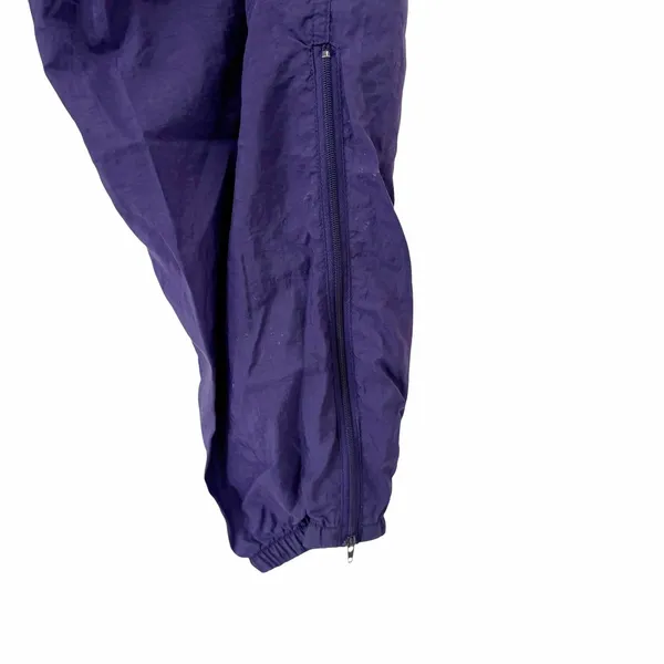Vintage Nike Purple Nylon Windbreaker Joggers Sz M - Image 4
